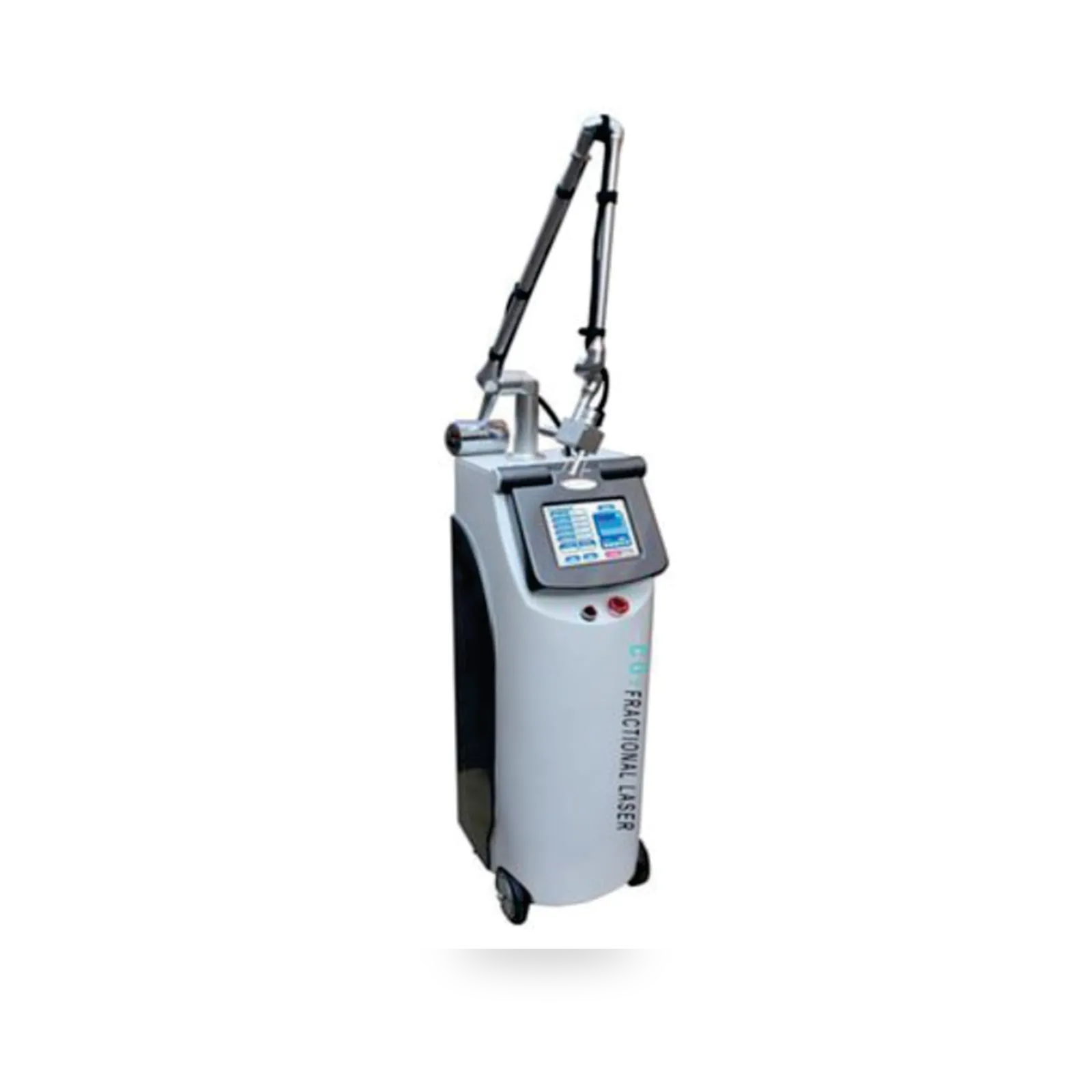 CO2 fractional laser with RF metal tube
