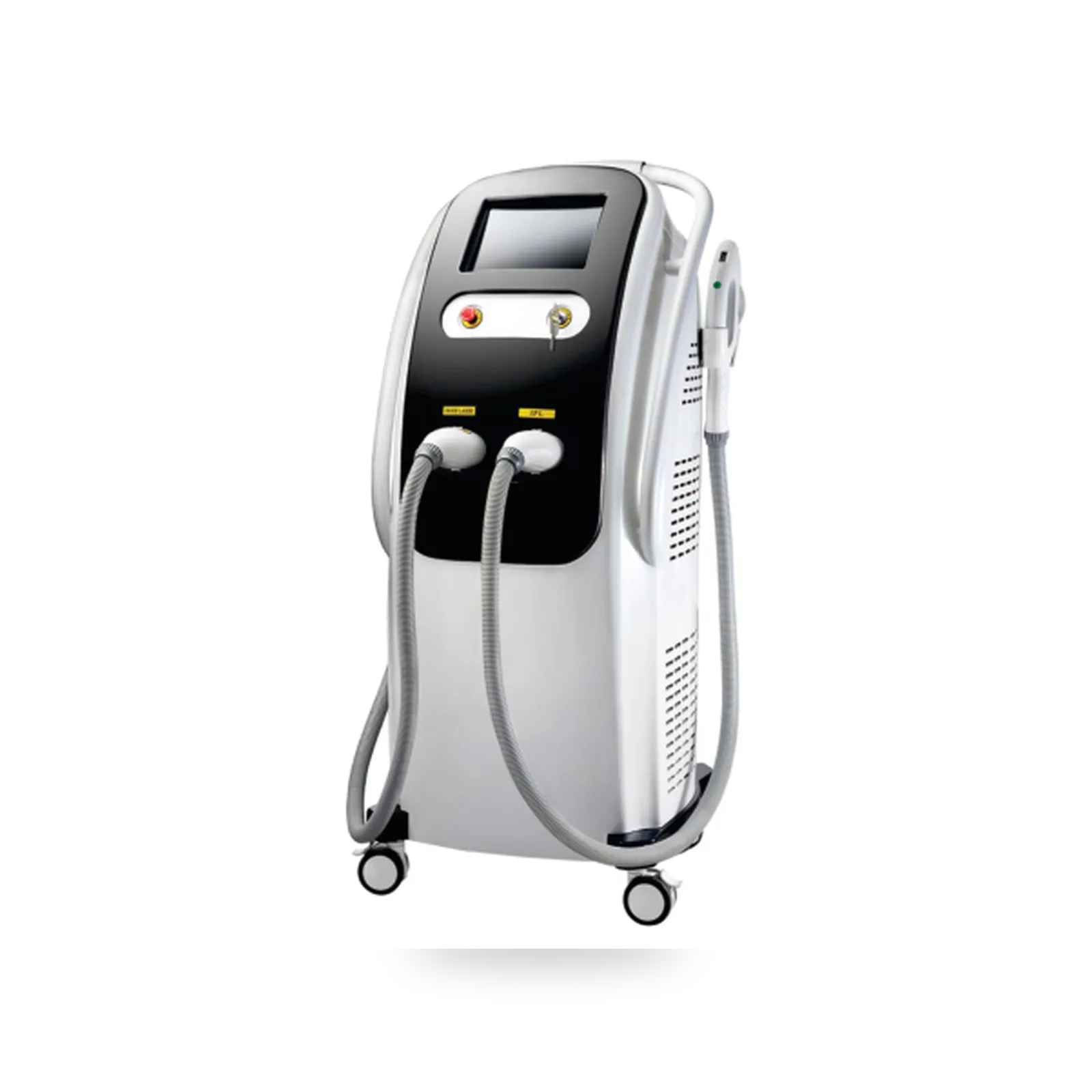 Combined diode laser and IPL machine