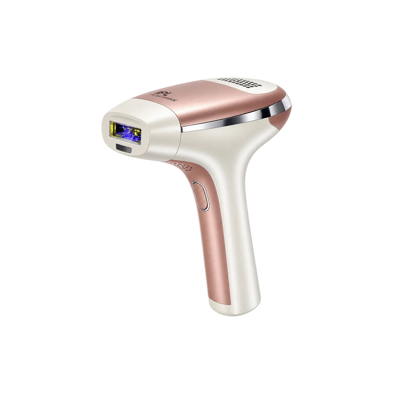 Compact handheld IPL aesthetic device